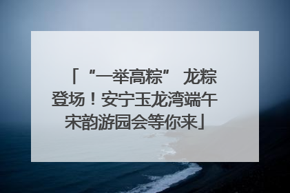 “一举高粽” 龙粽登场！安宁玉龙湾端午宋韵游园会等你来