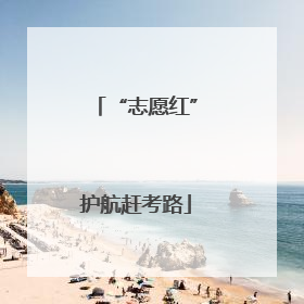 “志愿红”护航赶考路