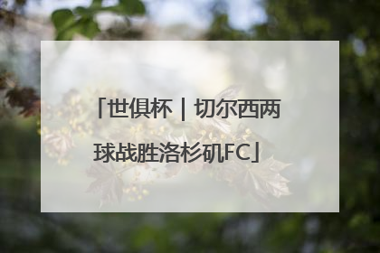 世俱杯｜切尔西两球战胜洛杉矶FC