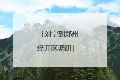 刘宁到郑州经开区调研