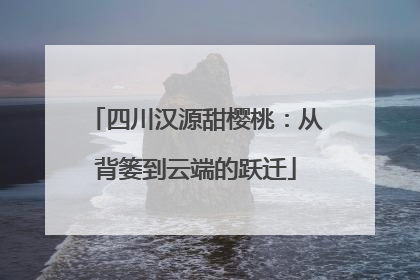 四川汉源甜樱桃：从背篓到云端的跃迁