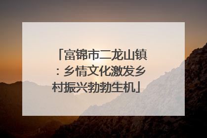 富锦市二龙山镇：乡情文化激发乡村振兴勃勃生机