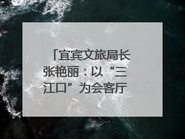 宜宾文旅局长张艳丽：以“三江口”为会客厅，打造近悦远来的国际旅游城市｜文旅局长说