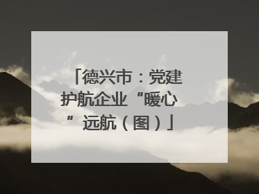 德兴市：党建护航企业“暖心”远航（图）