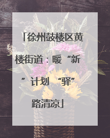 徐州鼓楼区黄楼街道：暖“新”计划 “驿”路清凉