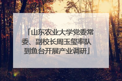 山东农业大学党委常委、副校长周玉玺率队到鱼台开展产业调研