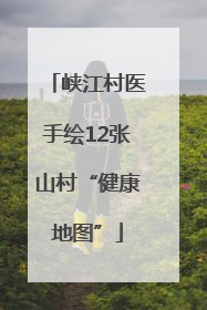 峡江村医手绘12张山村“健康地图”
