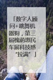 数字人顾问+跳舞机器狗，第三届槐荫惠民车展科技感“拉满”