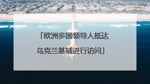 欧洲多国领导人抵达乌克兰基辅进行访问
