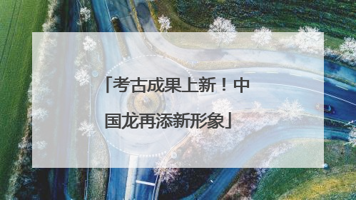 考古成果上新！中国龙再添新形象