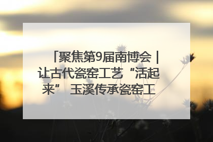 聚焦第9届南博会｜让古代瓷窑工艺“活起来” 玉溪传承瓷窑工艺将出展南博会