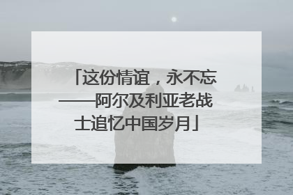 这份情谊，永不忘——阿尔及利亚老战士追忆中国岁月