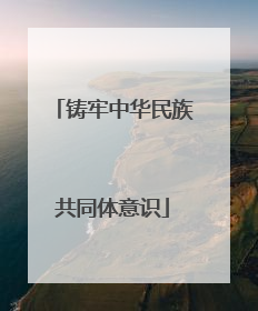 铸牢中华民族共同体意识